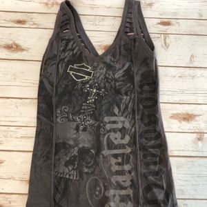 Harley Davidson tank